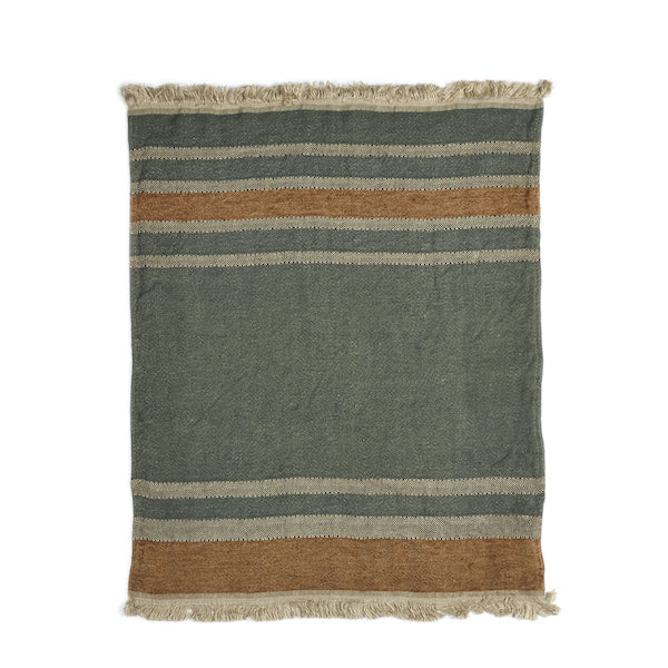100% European linen throw - Inyo