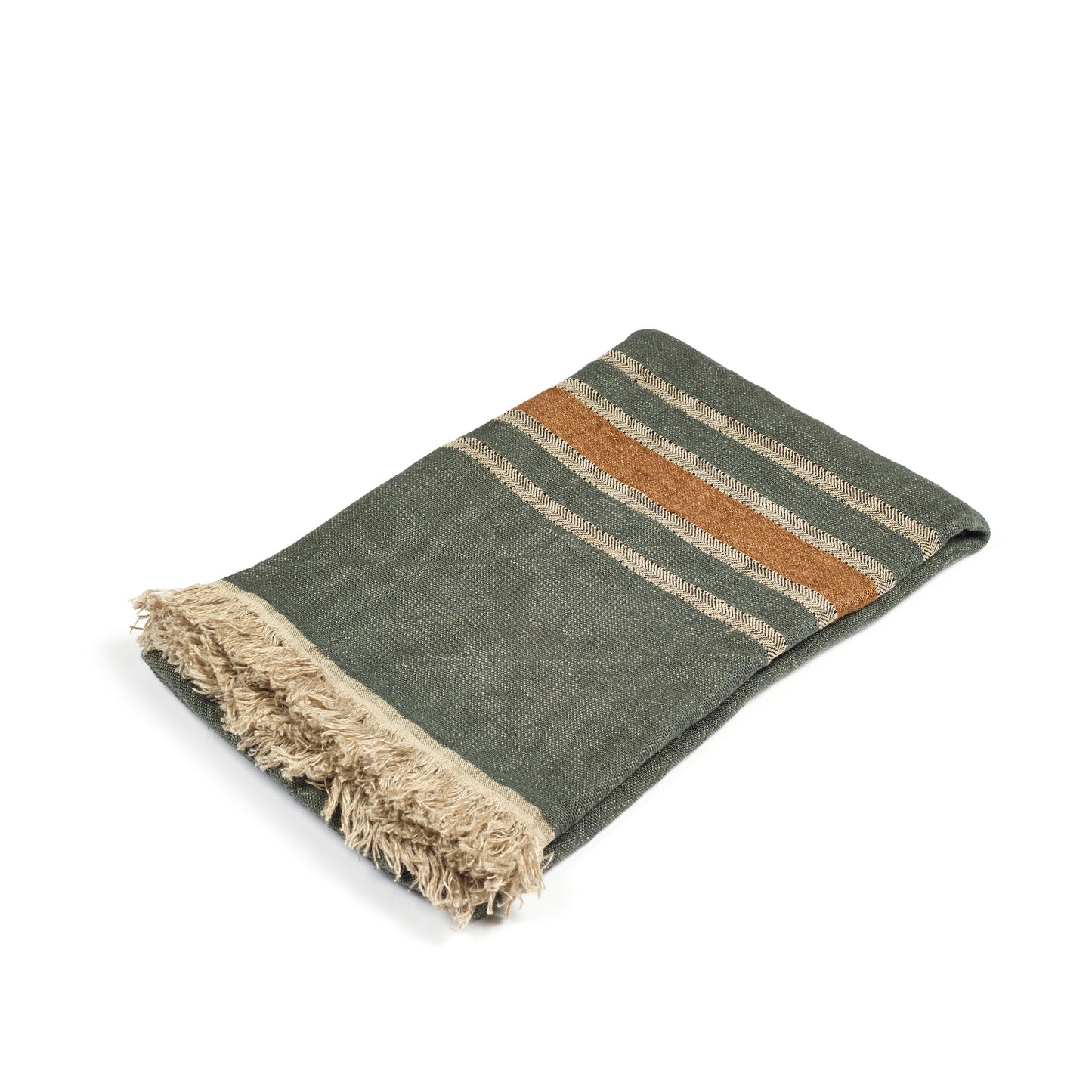 100% European linen throw - Inyo