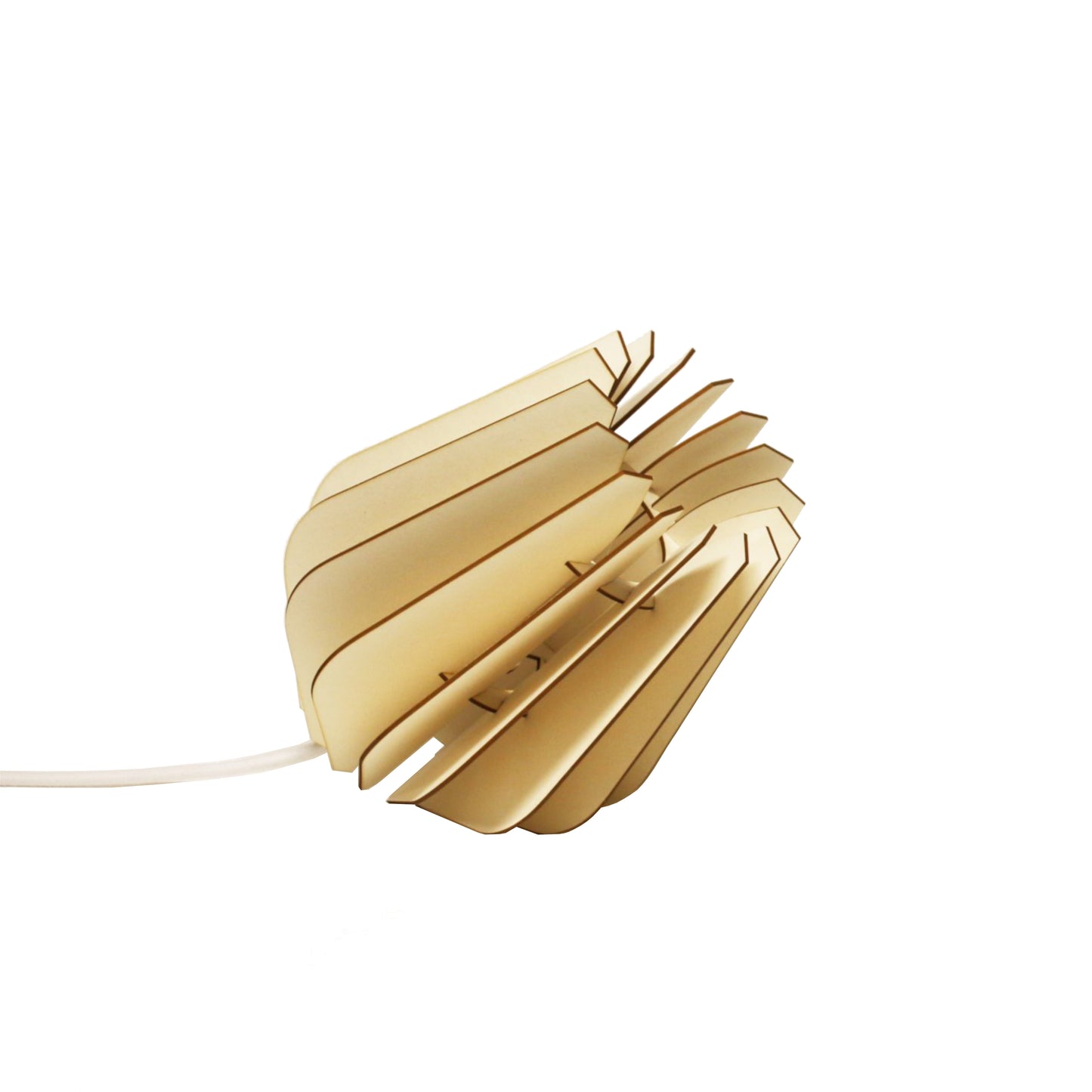 Baladeuse en carton-bois recyclé Nymphéa