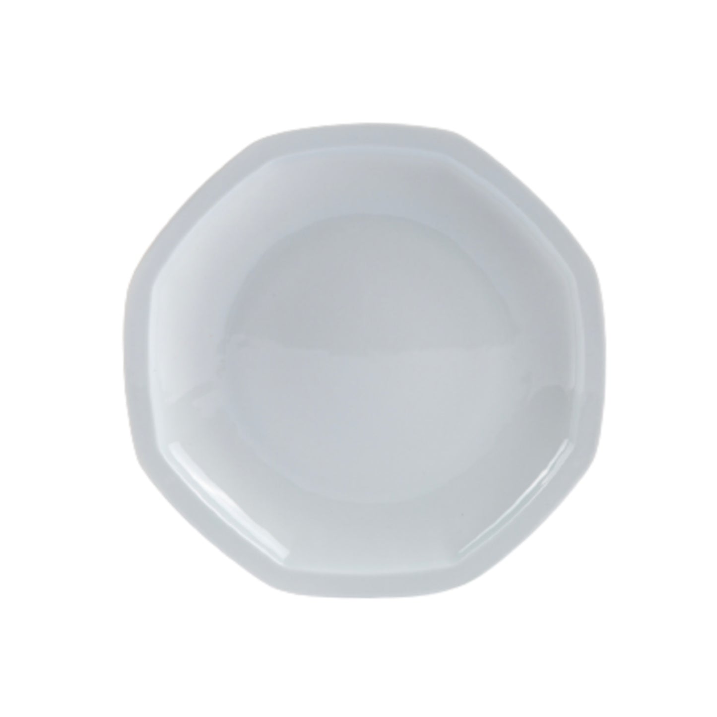 Dinner plate in whit french porcelain
