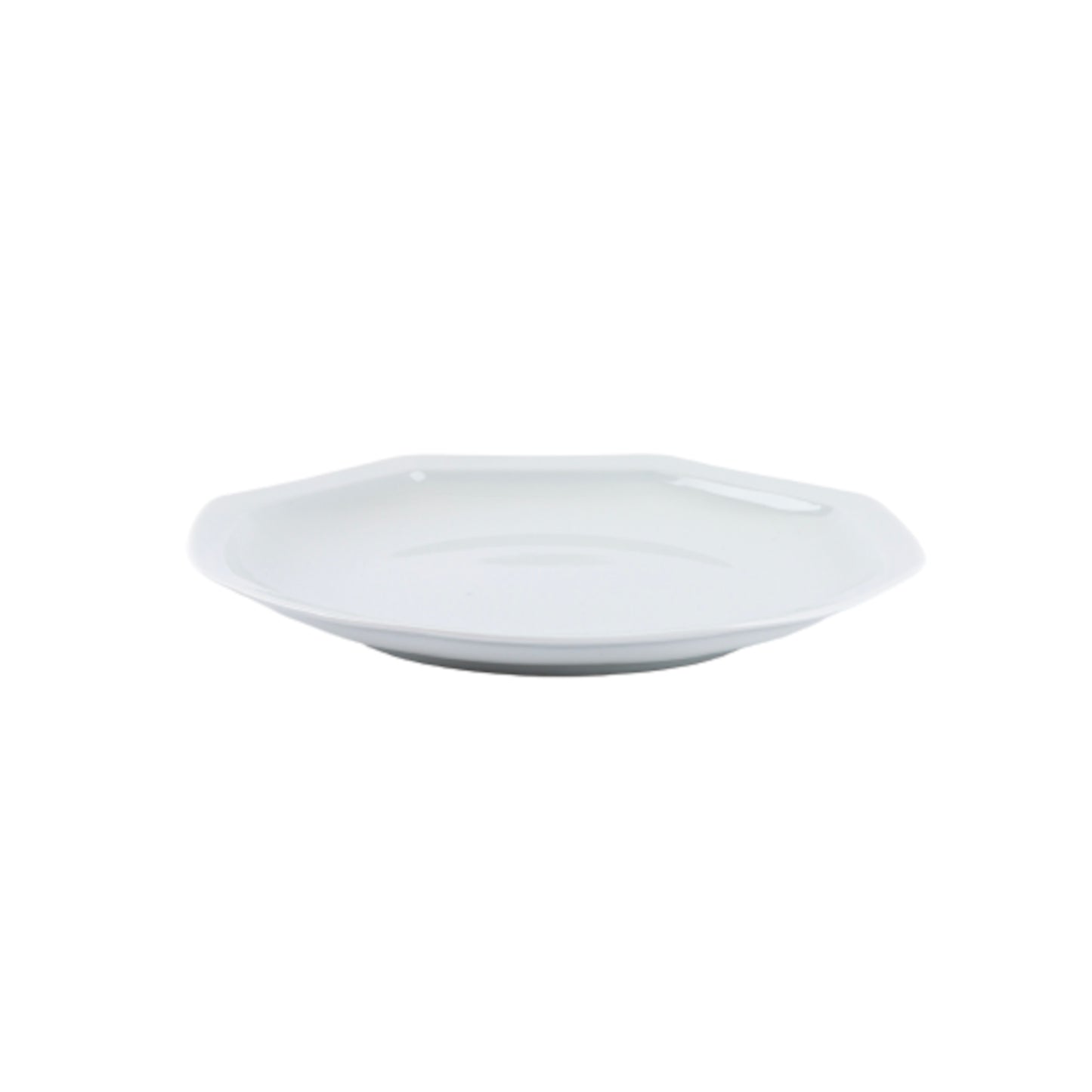 Dinner plate in whit french porcelain