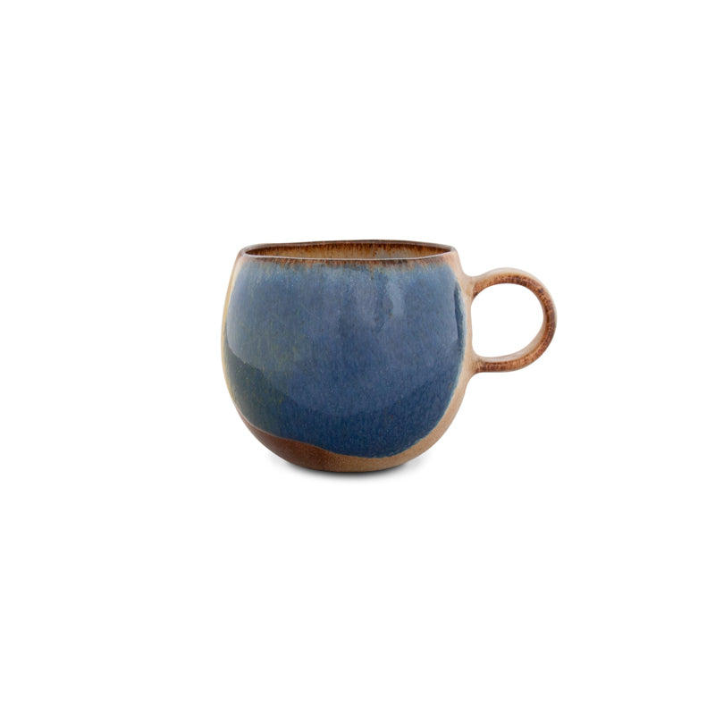 Set 2 grands mugs en grès portugais Corals