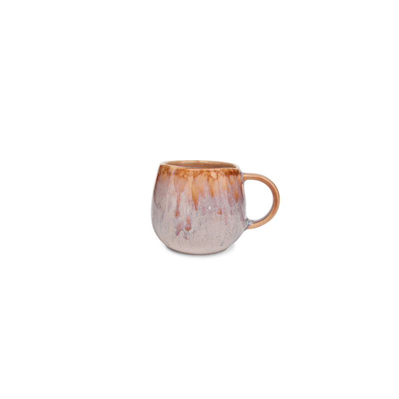 Set 2 small mugs in Portuguese stoneware - Amazônia Creme
