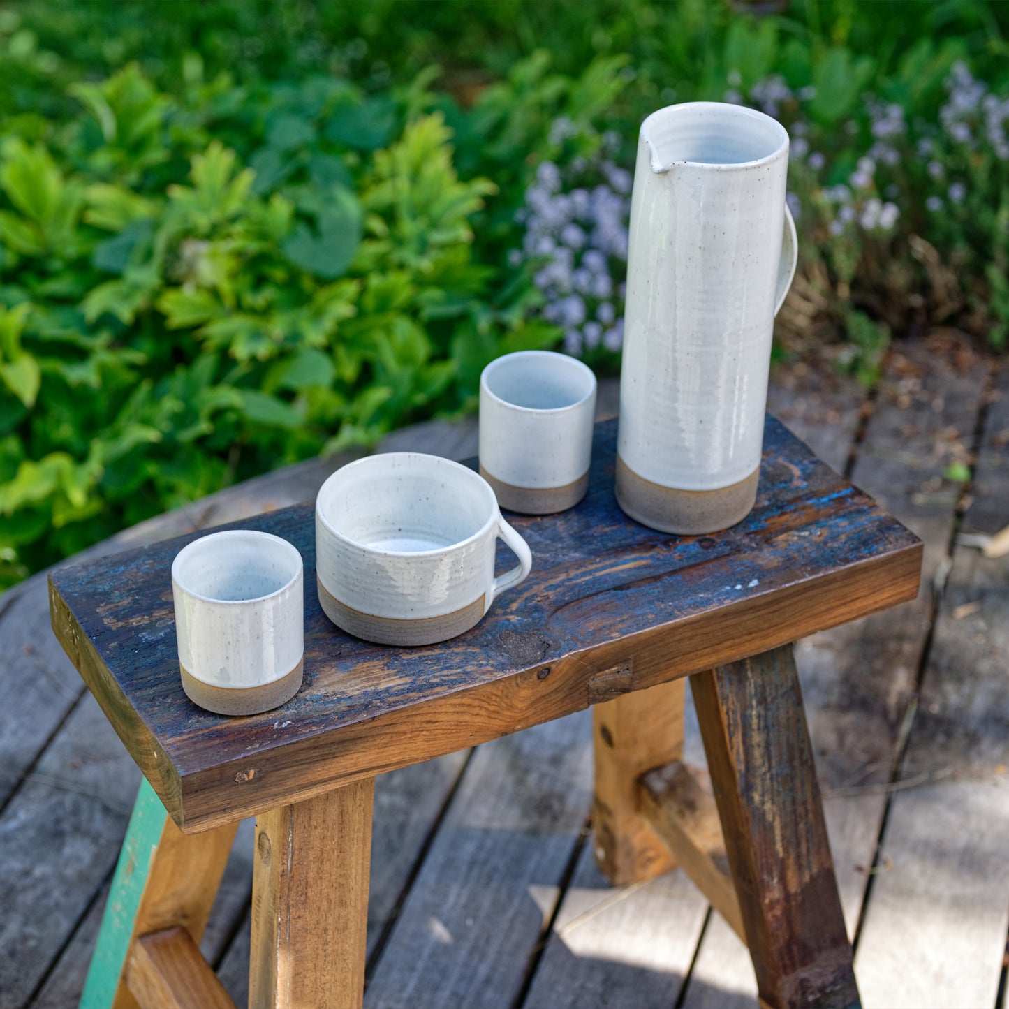 French stoneware mug