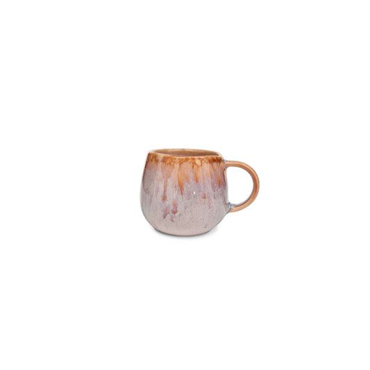Set 2 small mugs in Portuguese stoneware - Amazônia Creme