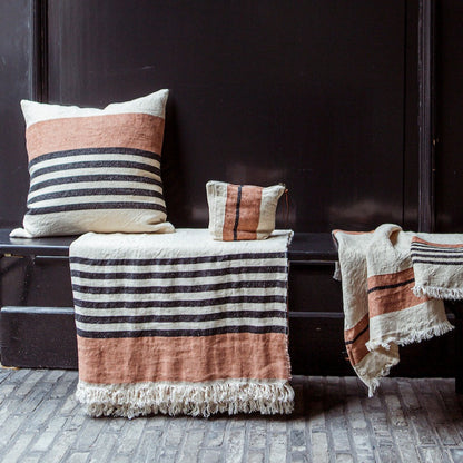 Cushion cover in 100% European linen - Inyo