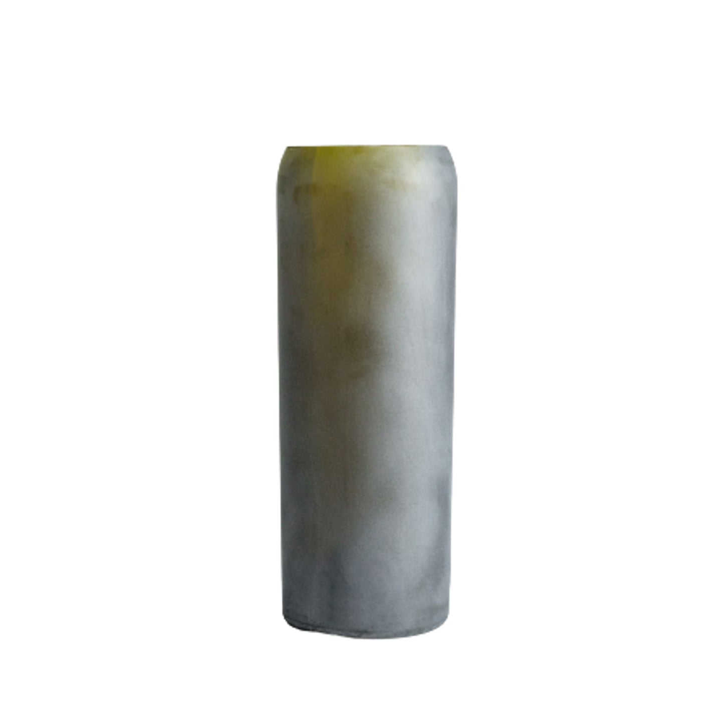 Vase en verre upcyclé magnum chêne sablé