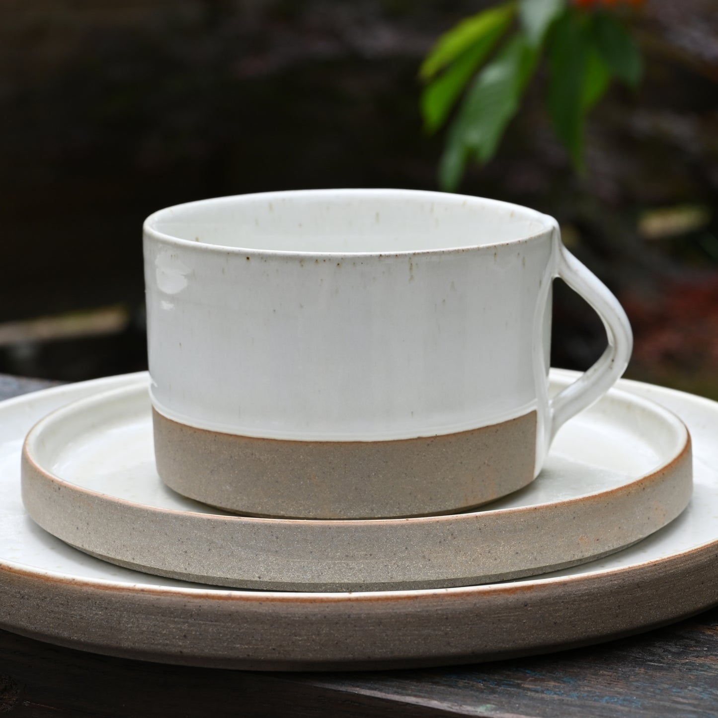 French stoneware mug