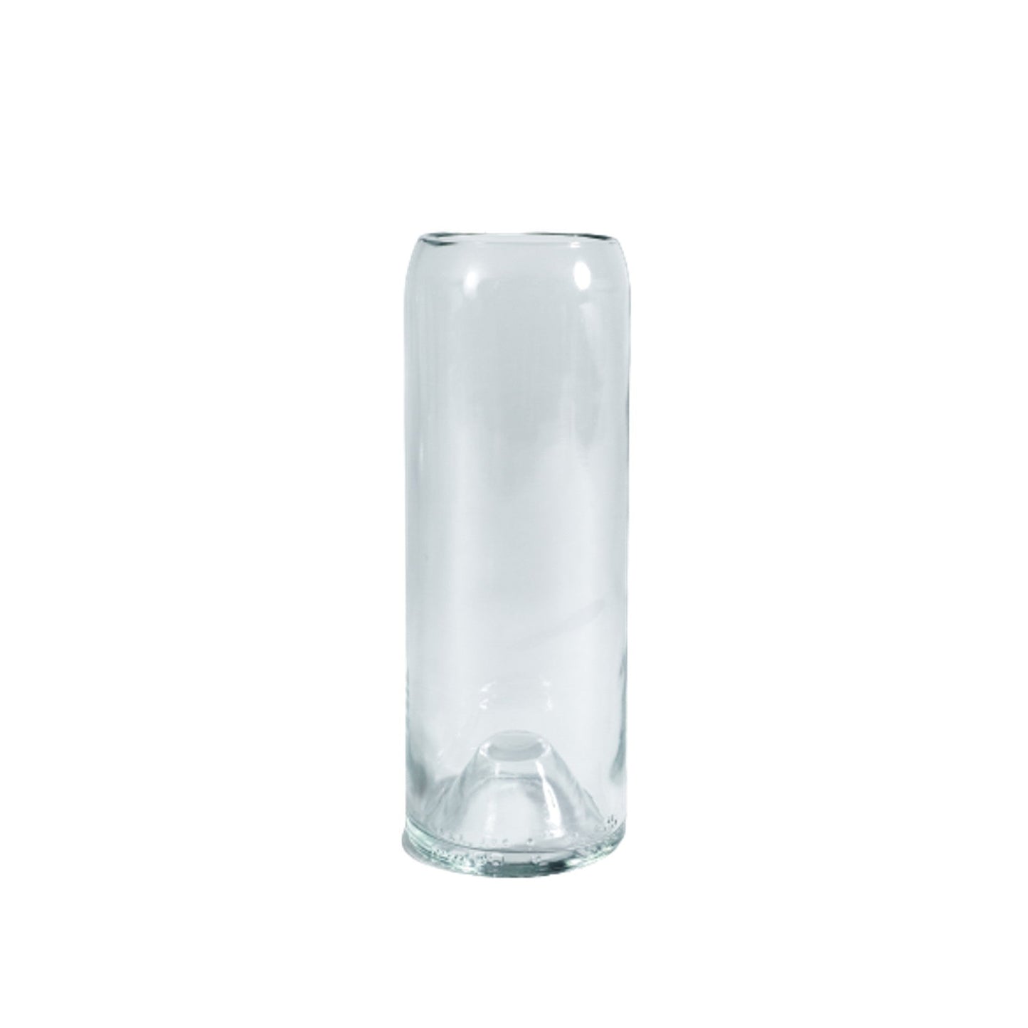 Vase en verre upcyclé medium blanc
